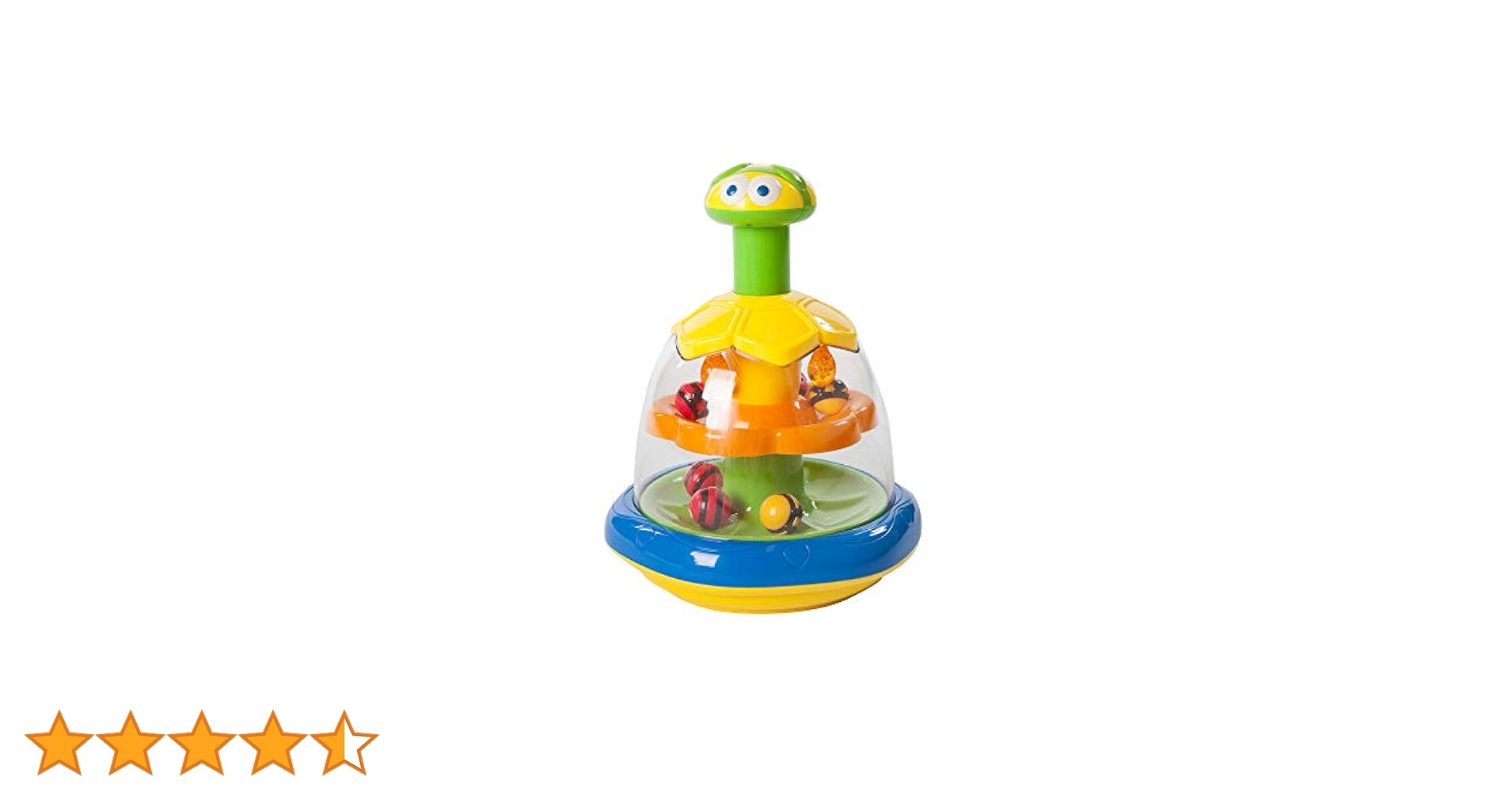 Amazon | Fat Brain Toys 忙しい蜂 プッシュ&スピンベビー